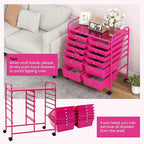 BECOMFORT 12-Drawer Rolling Cart - Image 4
