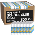 Glue Sticks Bulk, Washable Glue Sticks by E-CLIPSUSA