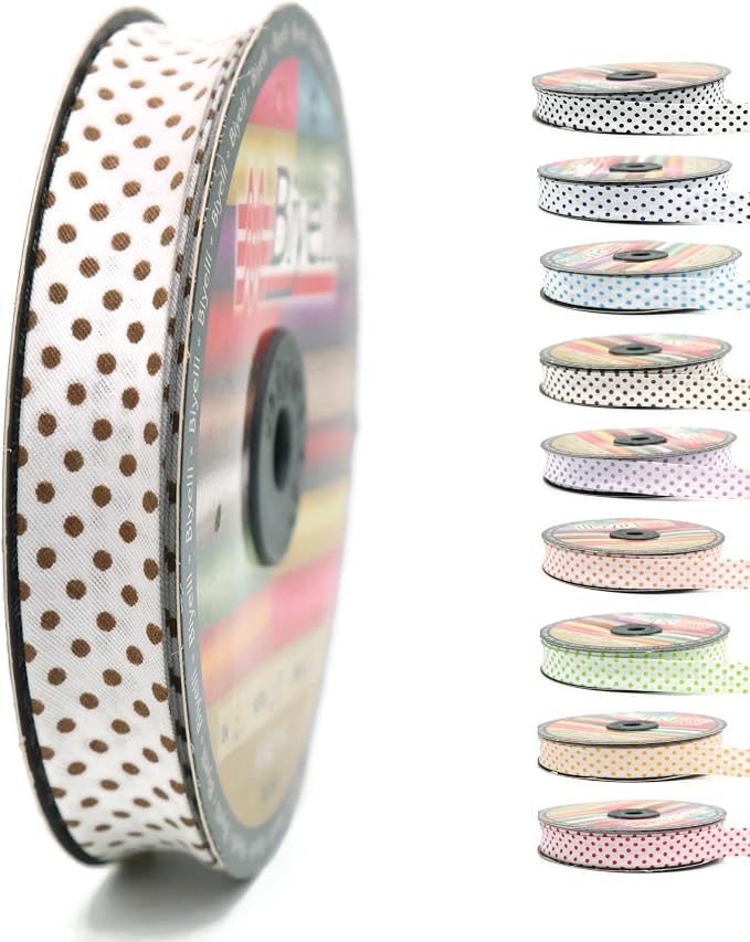 Cotton Fold Bias Binding Tape by Biyelli