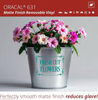 ORACAL 631 Matte Turquoise Blue Vinyl Durable Roll Easy to Weed Permanent - Image 3