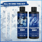 Cyanotype Kit, Cyanotype Chemicals Sensitizer Set - Image 8