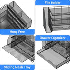 OPNICE Desk Organizer, 4-Tier Desktop File Organizer - Image 6