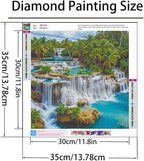 GXGLLPZBY Diamond Art Kits for Beginners, Dream Waterfall Scenery Diamond - Image 4