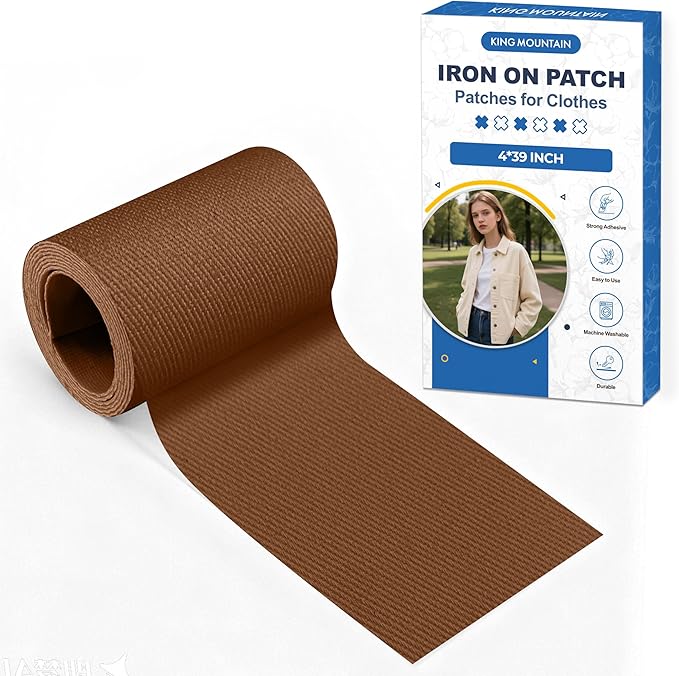 Iron on Patches for Clothes, Patches for Cloth, 100% Cotton Fabric Patches for by ForABetterHomeLife