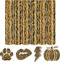 Tintnut Tiger Stripe Heat Transfer Vinyl, 6 Sheets 12" x 10" Iron on Vinyl | by Tintnut