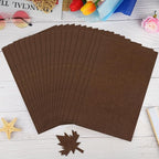 NACHLYNN 20Pcs Self Adhesive Felt Fabric Sheets 7"x11.5" /18x29cm Sticky Back - Image 4