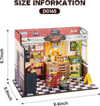 Rowood Miniature House Kit, DIY Miniature Dollhouse Craft Kits - Image 8