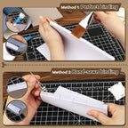 JUPEAN Book Binding Kits Book Binding Materials Bookbinding Kit | 6 Cardboard - Image 5