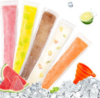 FEBSNOW 200 Pcs Disposable Ice Pop Bags Popsicle Molds by HOMECRAFTBEAUTYBABY