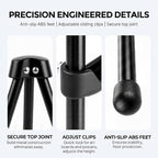 Nicpro Black Easel Stand for Sign, 8 Pack 63" Metal Portable Adjustable - Image 5