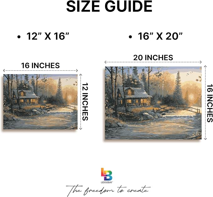 Ledgebay DIY Paint by Numbers Kit - Image 5