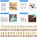 116pcs Wood Burning Kit, Professional Wood Burning Tool - Image 3