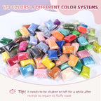 There are 170 Colors and 9 Shades Available This Woollen Yarn is Made of 100% - Image 4