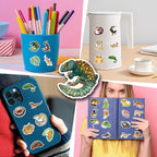 57Pcs Lizard Stickers Reptile Sticker Pack Waterproof Vinyl Water Bottle Decal - Image 7