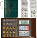 Coin Collection Book Holder for Collectors, 428 Pockets Coin Collection by Thankyouformakingourdesignsyourstory