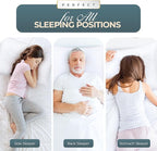 Utopia Bedding Bed Pillows for Sleeping European Size, Down Alternative Pillow - Image 3
