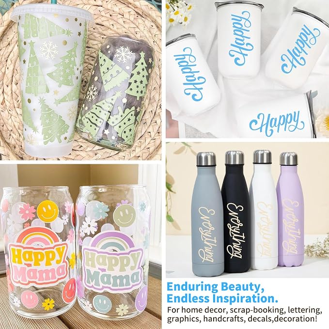 TECKWRAP Permanent Vinyl Boho, 5 Rolls - Image 5