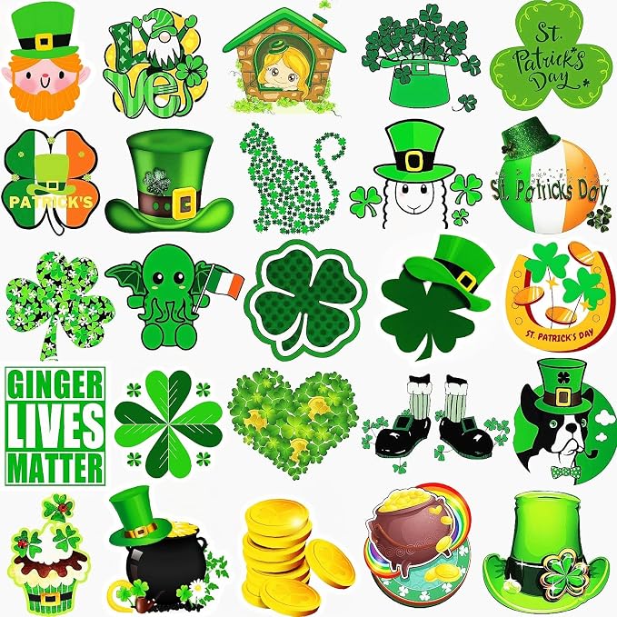 300PCS St Patricks Day Stickers - Image 2