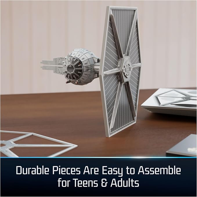 4D Build, Star Wars Imperial Tie Fighter 3D Model Kit, Star Wars Collectibles & - Image 4