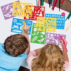 Stencil Drawing Kit for Kids, Great Birthday Gift for Boy Girl - Image 4