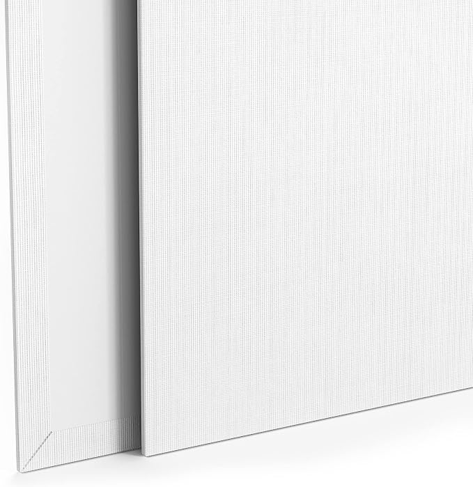 GOTIDEAL Canvases for Painting, 3x5 inch of 24, Professional Primed White Blank - Image 4