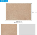 PATIKIL Brown Shiny EVA Glitter Foam Sheet 16x12 Inch 2mm Thick - Image 2