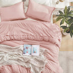 Andency Pink Comforter Set Queen Size - Image 6