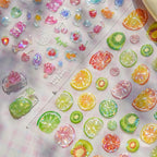 Summer Fruit Nail Art Stickers Decals 5D Embossed Fruit Nail Stickers 1PCS - Image 5
