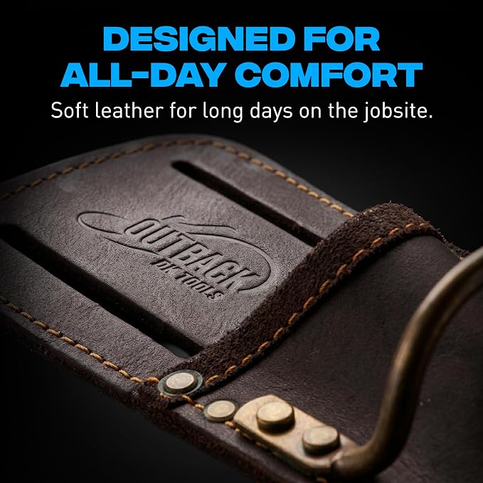 OX Tools Leather Tool Holsters & Pouches – Hammer, Tape Measure, Utility & - Image 5