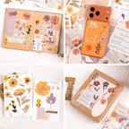RISYPISY Floral Scrapbook Supplies Kit, Card Making, Art Journal - Image 7