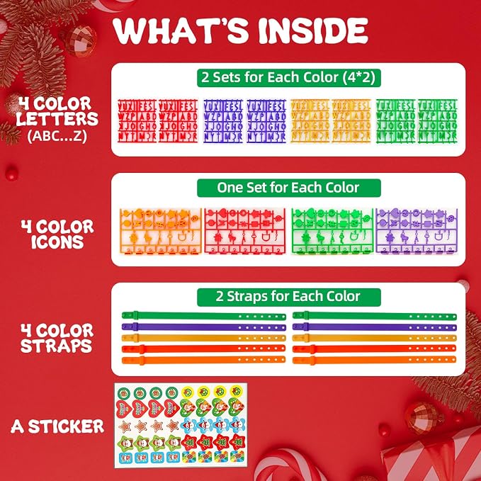Art & Craft Kits for Kids, DIY Friendship Bracelet Making Kit for Girls - Image 2