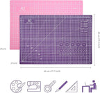 TCAIRG Self Healing Cutting Mat 18 inchx12 inch Non-Slip PVC Double Sided 5-Ply - Image 2