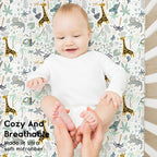 Yoofoss Baby Crib Sheets for Boys Girls, Fitted Crib Sheet 2 Pack for Standard - Image 4