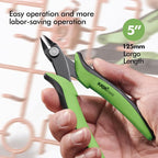 KATA Mini Flush Cutters, 5 Inch Precision Wire Cutter Plier - Image 5