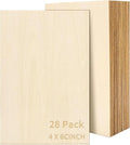 28Pcs 4x6x1/16 Thin Basswood Wood Sheets by SOKOSEY