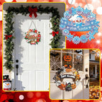 Cinnvoice 12 Pcs Summer Seasonal Diamond Art Hanging Ornament Kit - Image 2
