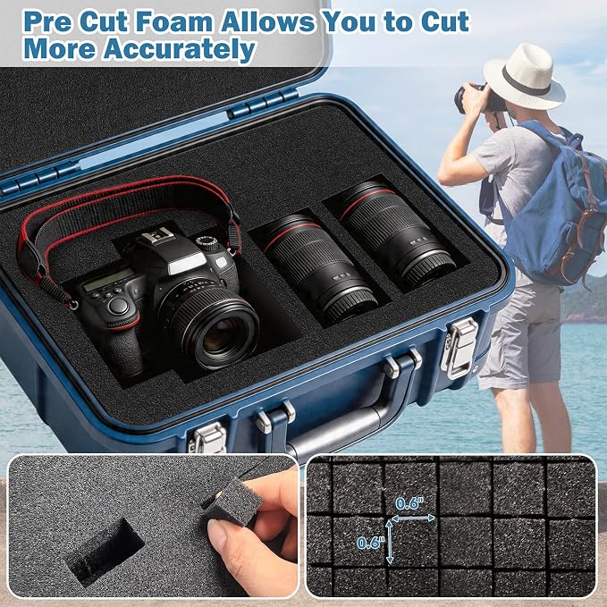 8Pcs Pick and Pluck Foam Large Size Apart Foam Insert Pre-Cubed Pick Padding - Image 6