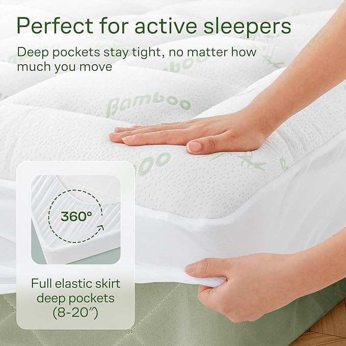 Niagara Ultra Soft California King Size Mattress Topper - Image 5