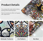 3D Vintage Stained Glass Window Film - Image 5