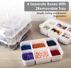 CraftGenes Craft Organizers and Storage, 10QT 4-Layer Durable Sewing Organizer - Image 2