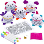 Cra-Z-Art Shimmer 'n Sparkle Color Me Collectible Mini Plushies | 5 Mini - Image 3