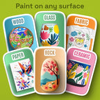 ARTISTRO 12 Precision Dual-Tip Acrylic Paint Markers – Paint Pens Set - Image 4