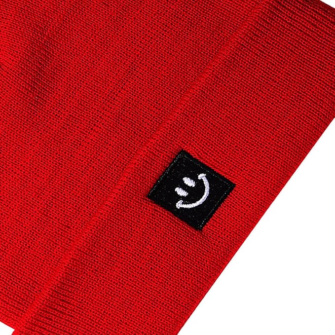 Baby Beanie Knit Ski Hat with Cute Face for Girls Boys 0-7 Years