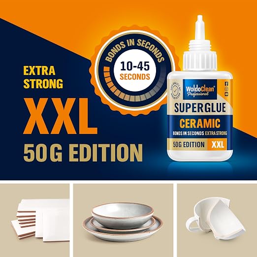 WoldoClean Super Glue for Ceramics and Porcelain 50g - Image 4