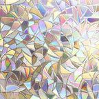 Niviy Rainbow Window Privacy Film, Iridescent Window Film Stained Glass by Niviy
