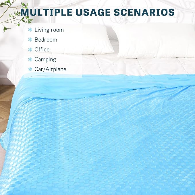 AmyHomie Cooling Blanket, Summer Blankets - Image 6