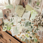 RISYPISY Floral Scrapbook Supplies Kit, Card Making, Art Journal - Image 4