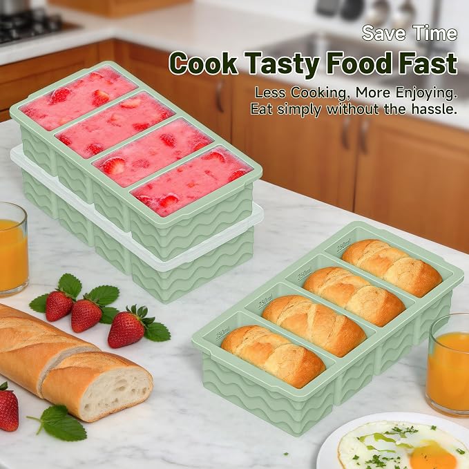 3-Pack Silicone Freezer Trays - Image 7
