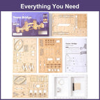 Rowood 3D Puzzles for Adults, DIY Wooden Model Kits for Adults to Build - Image 7