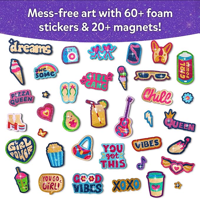Skillmatics Foil Fun – Girl Power, DIY Foil Art Craft Kit - Image 6
